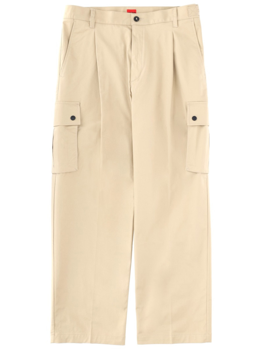 Hugo - cotton cargo trouser
