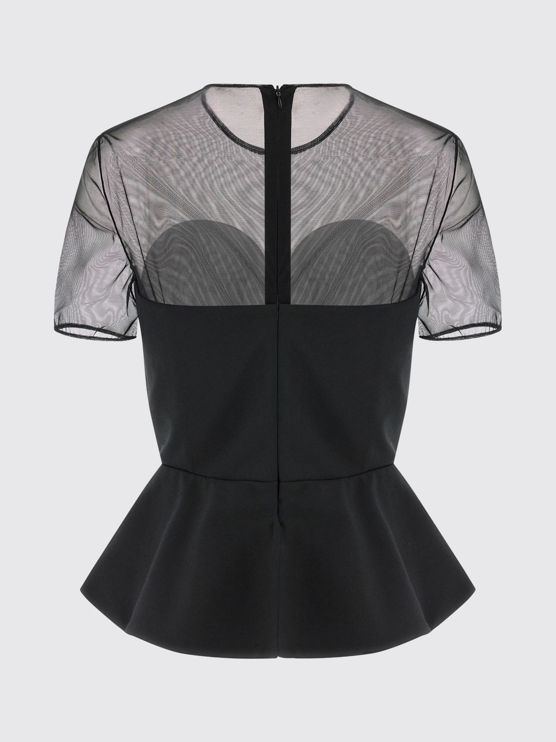 Top Woman color Black