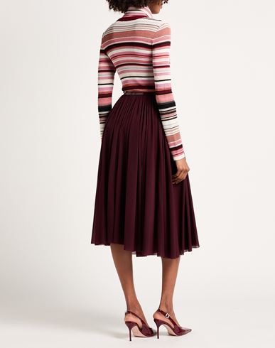 Woman Turtleneck Pink Size 2 Viscose, Wool