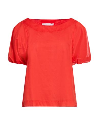 Woman Top Tomato red Size 2 Cotton