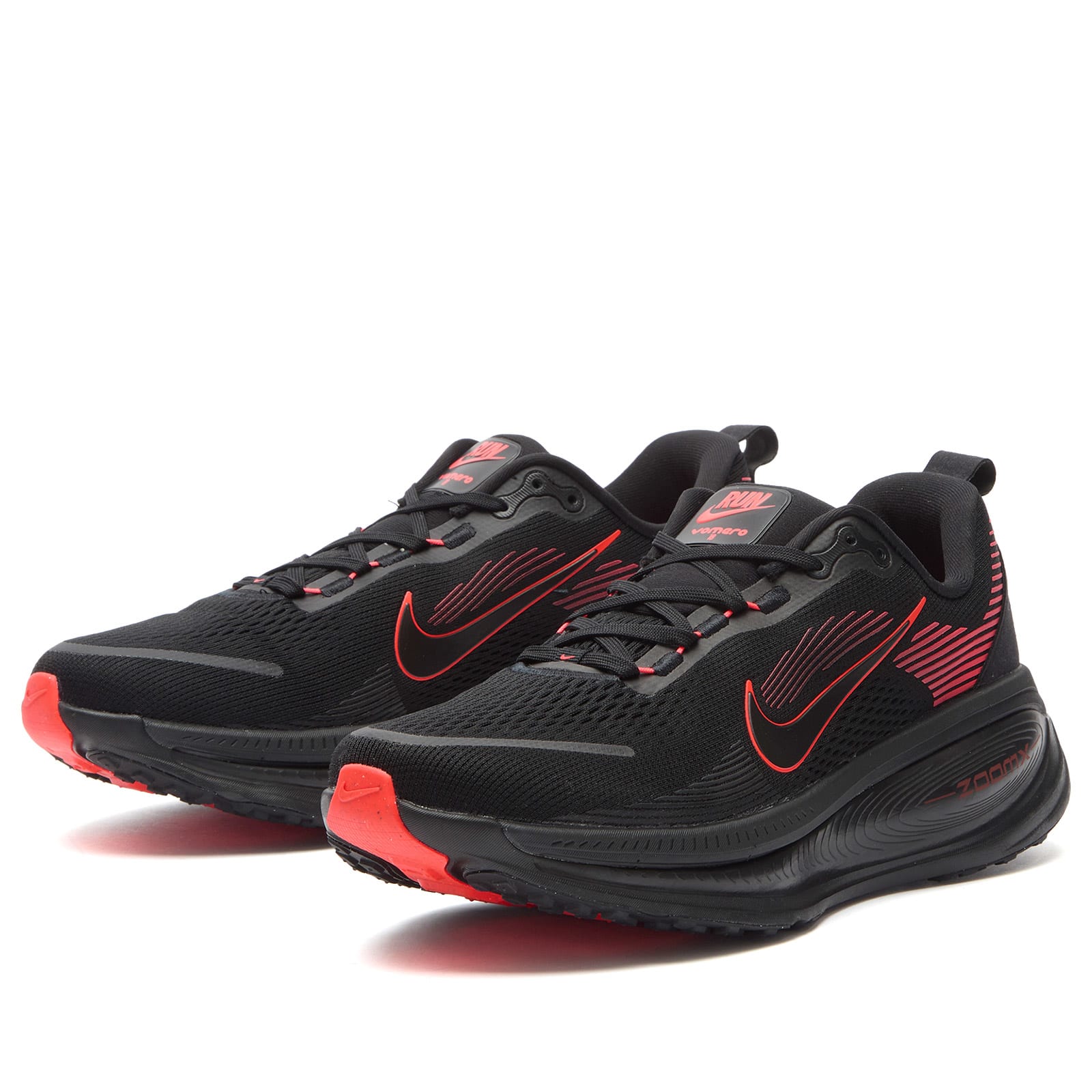Sneakers Nike Vomero 18 Black/ Black-Bright Crimson-Anthracite
