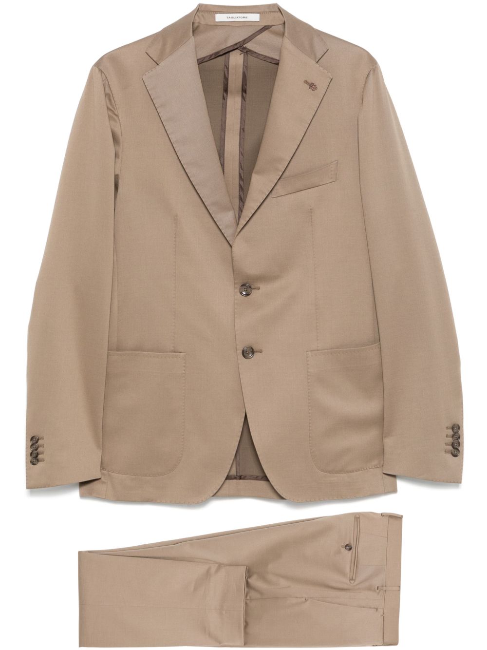 Twill suit - Brown