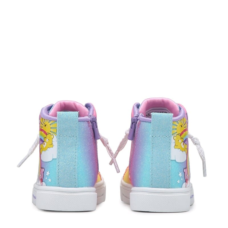 Kids' Care Bears High Top Light Up Shoe Toddler/Little Kid Shoes (Care Bear Multi)
