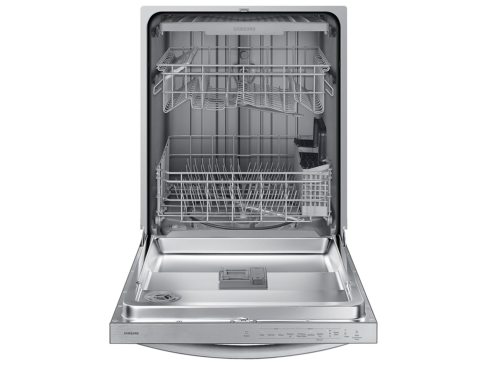 AutoRelease 51dBA Fingerprint Resistant Dishwasher with 3rd Rack in Silver(DW80CG4051SRAA)