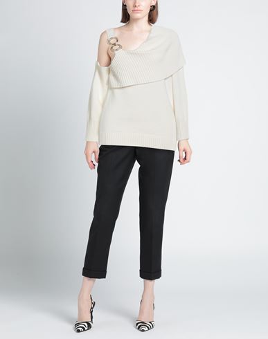 Woman Sweater Ivory Size L Polyamide, Wool, Viscose, Cashmere