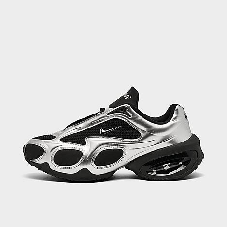 Women's Air Max Muse Casual Shoes in Black/Metallic Silver
