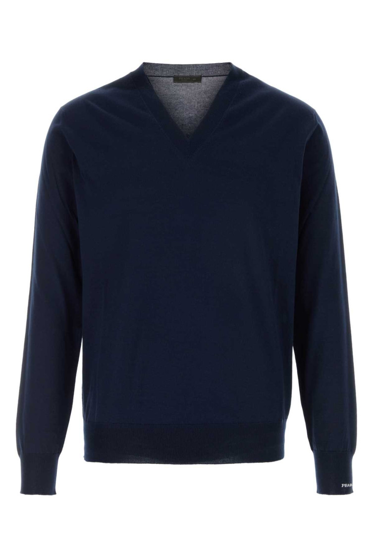 V-neck Ribbed Sweater