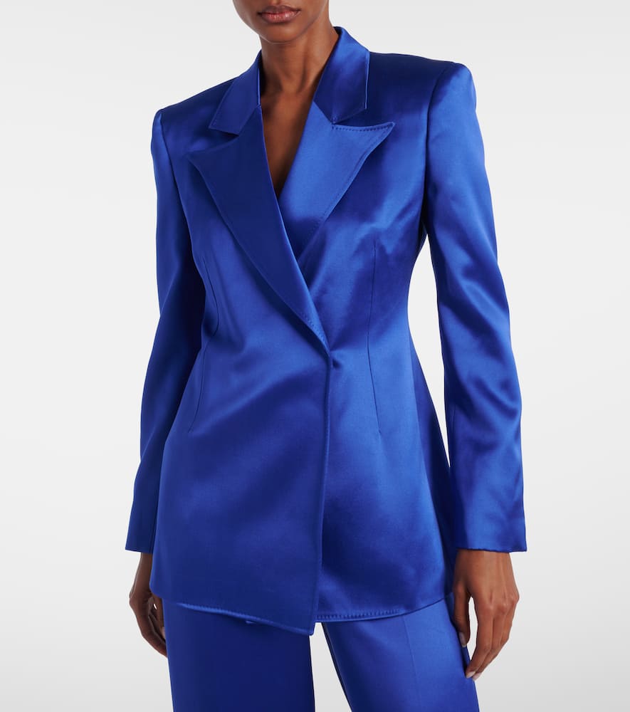 Aleah silk blazer