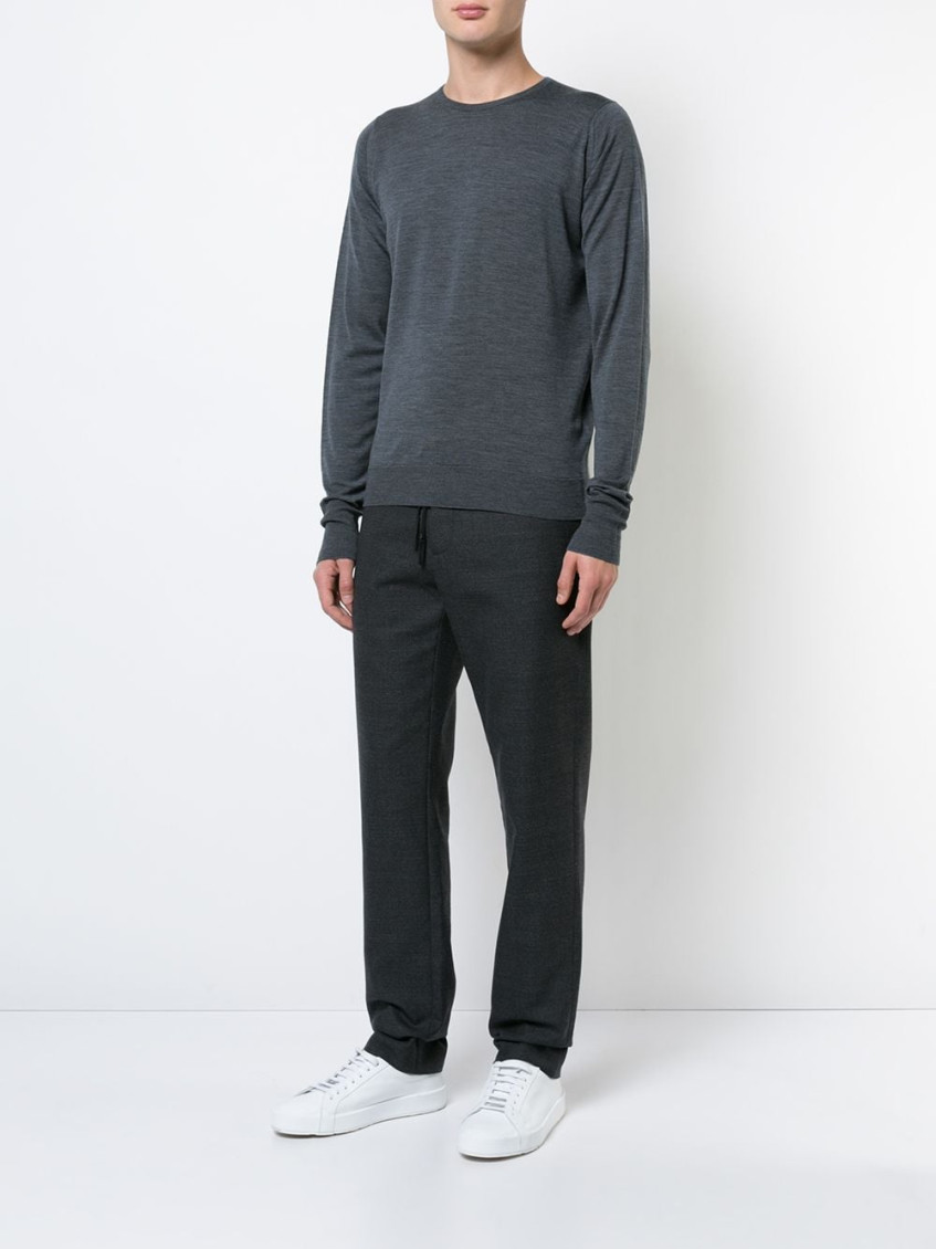 -Marcus Knitwear Grey-Uomo