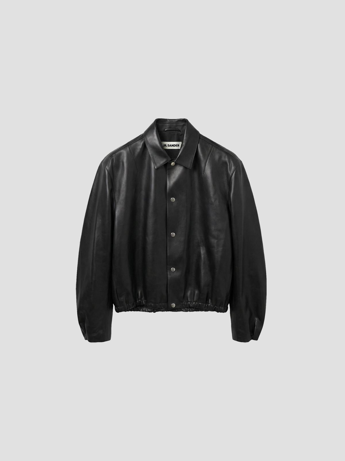 Blouson Jacket in 100% Bovine Leather