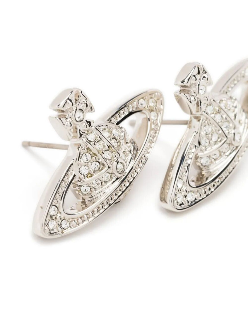 Silver Mini Bas Relief Earrings