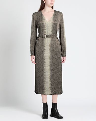 Woman Midi dress Military green