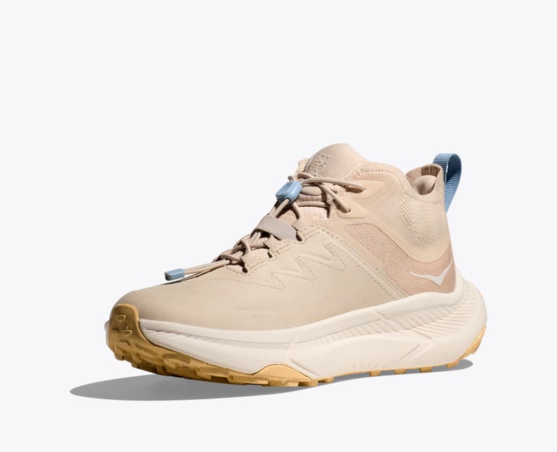 HOKA Men's Transport Chukka GTX Shoes in Oak/Alabaster