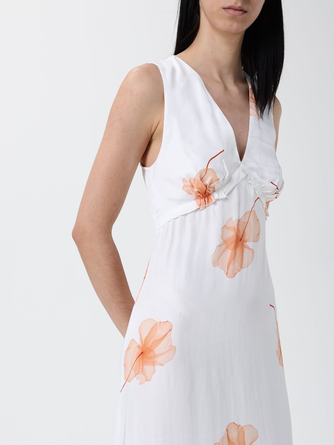 Dress Woman color Peach