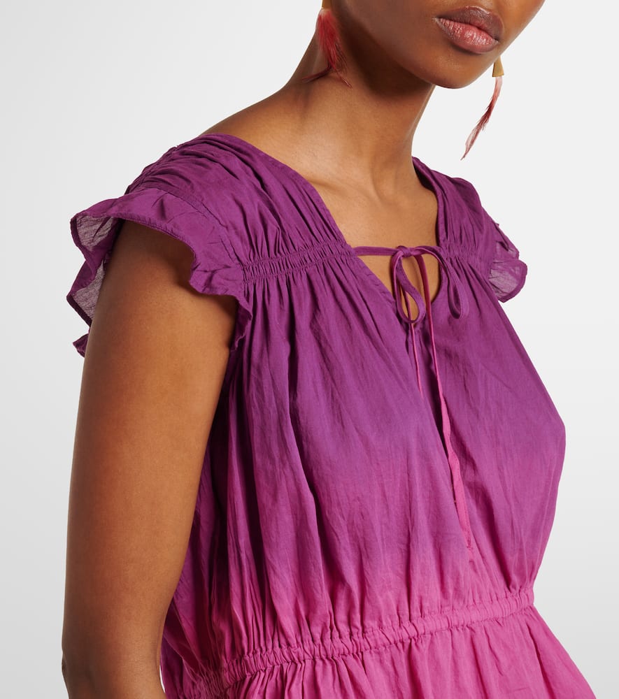 Kaia gathered cotton top