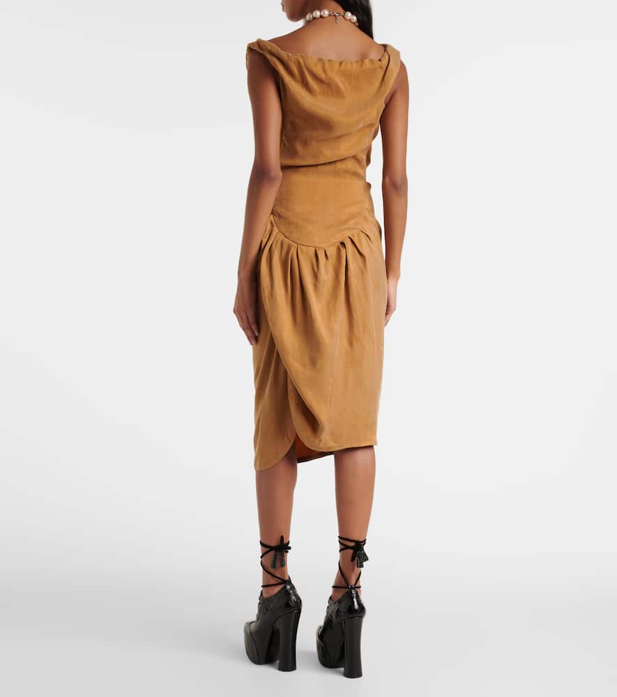 Ginnie draped gown
