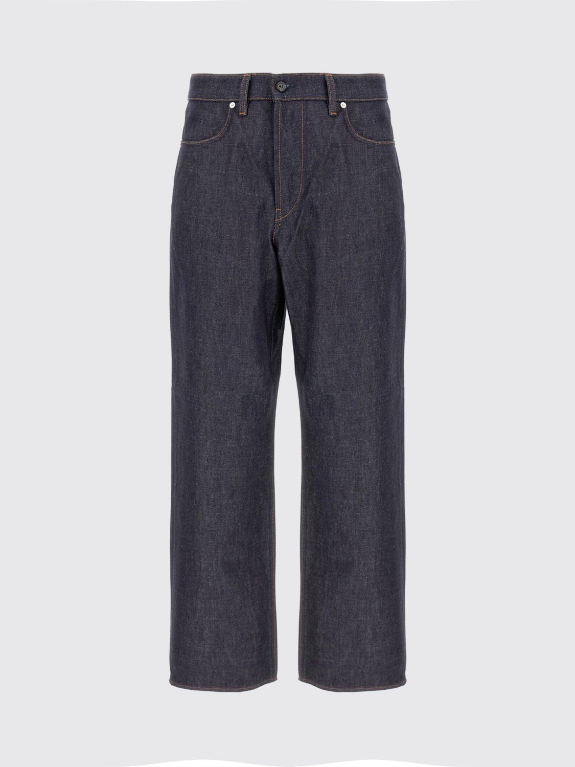 Pants Men color Blue