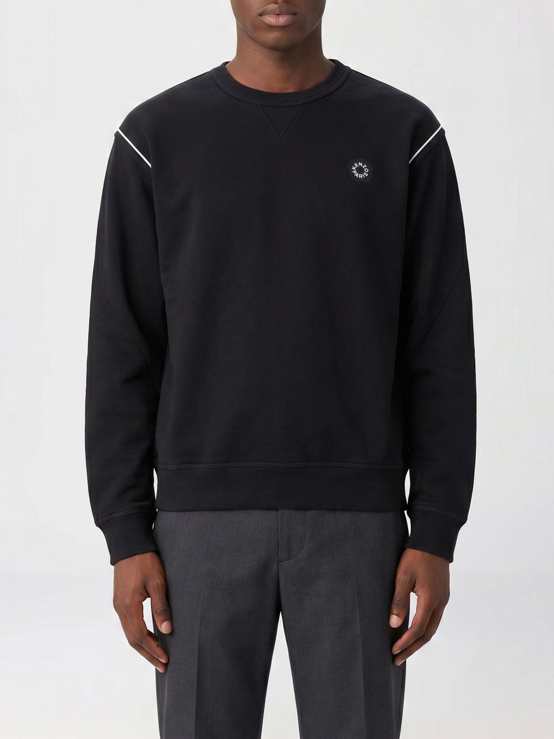 Sweatshirt Men color Black