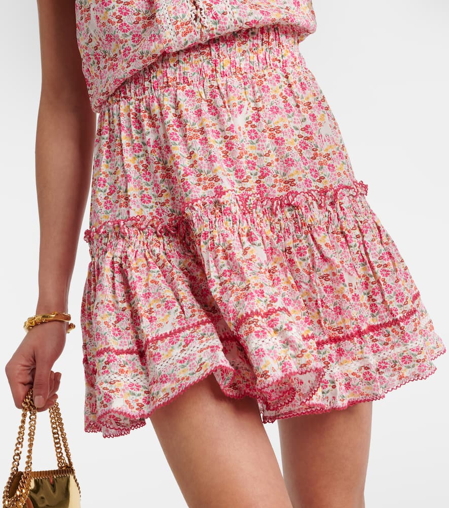 Anais floral minidress