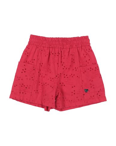 Toddler Girl Shorts & Bermuda Shorts Red Size 3 Cotton