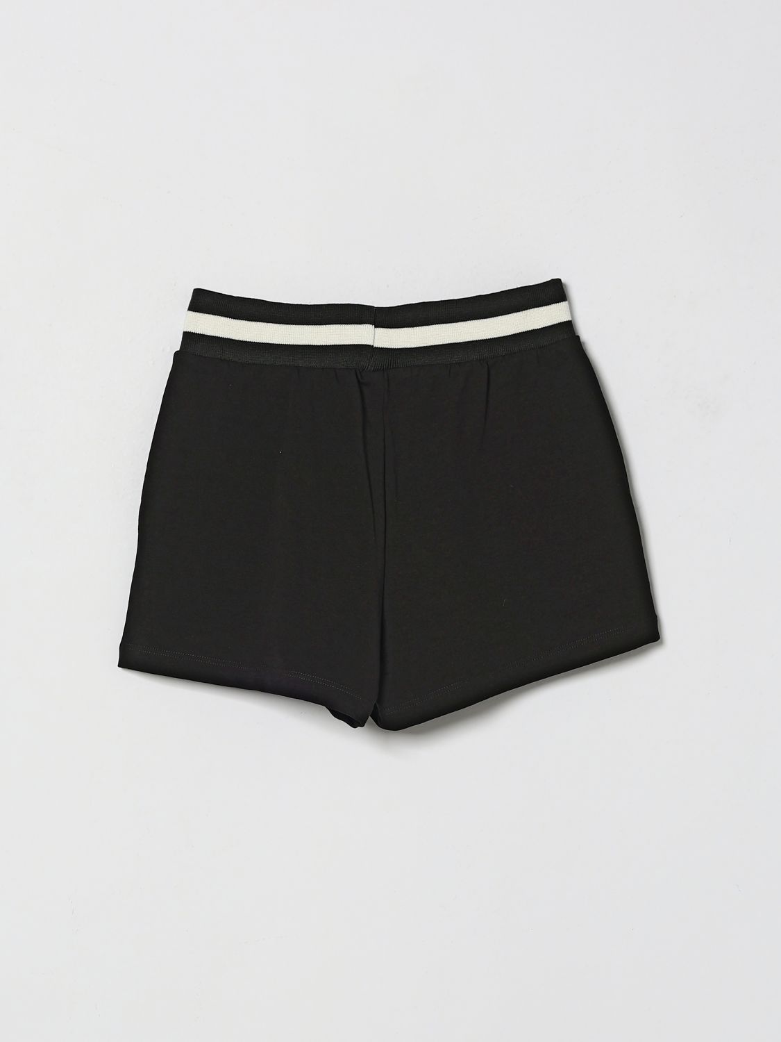 Girl's Jersey Shorts with Elasticated Waistband and Logo
