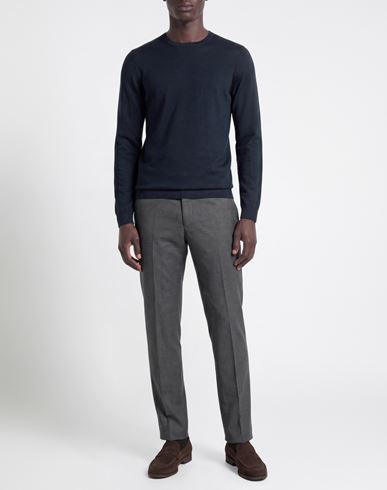 Man Sweater Midnight blue Size 38 Virgin Wool