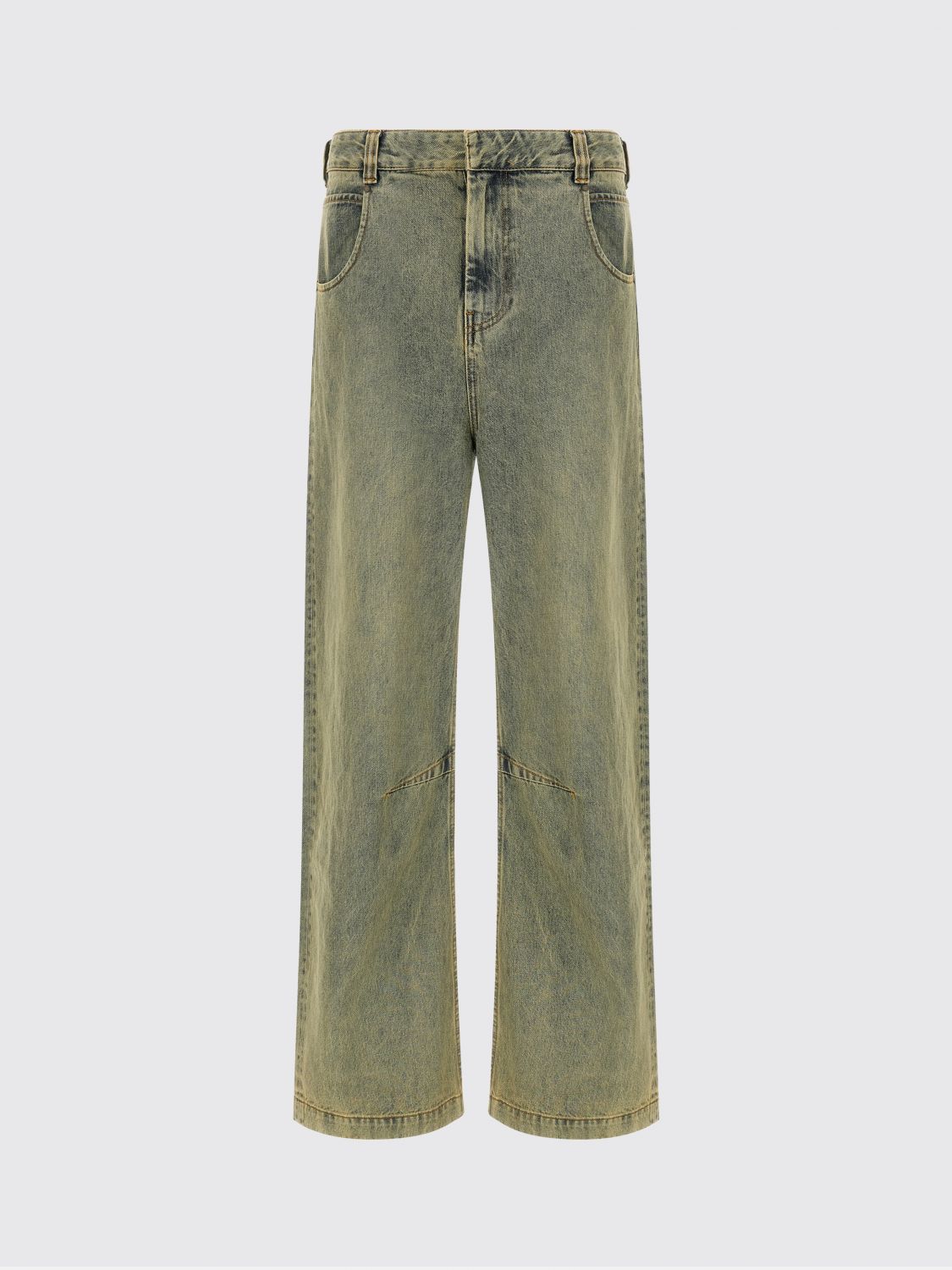 Jeans Woman color Yellow