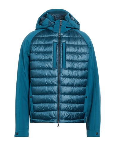 Man Puffer Deep teal Size M Polyamide, Polyester, Elastane