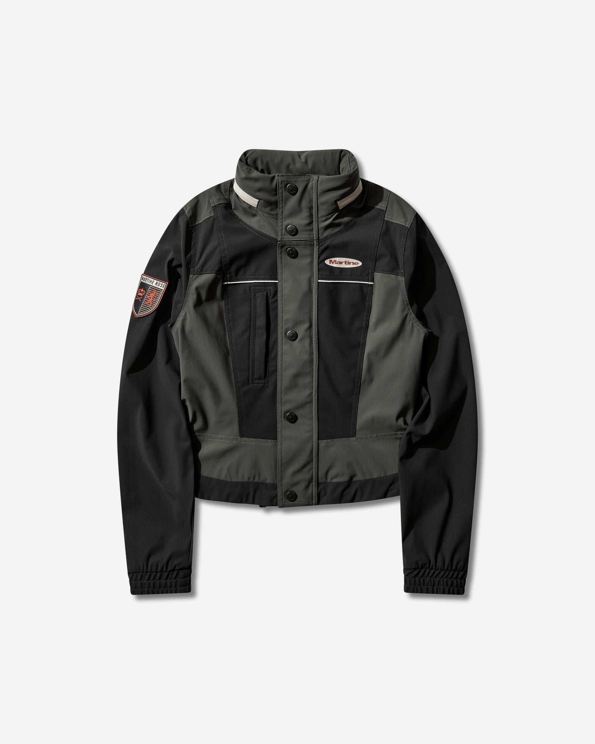 Women s Stretch Jacket Dark Green / Black