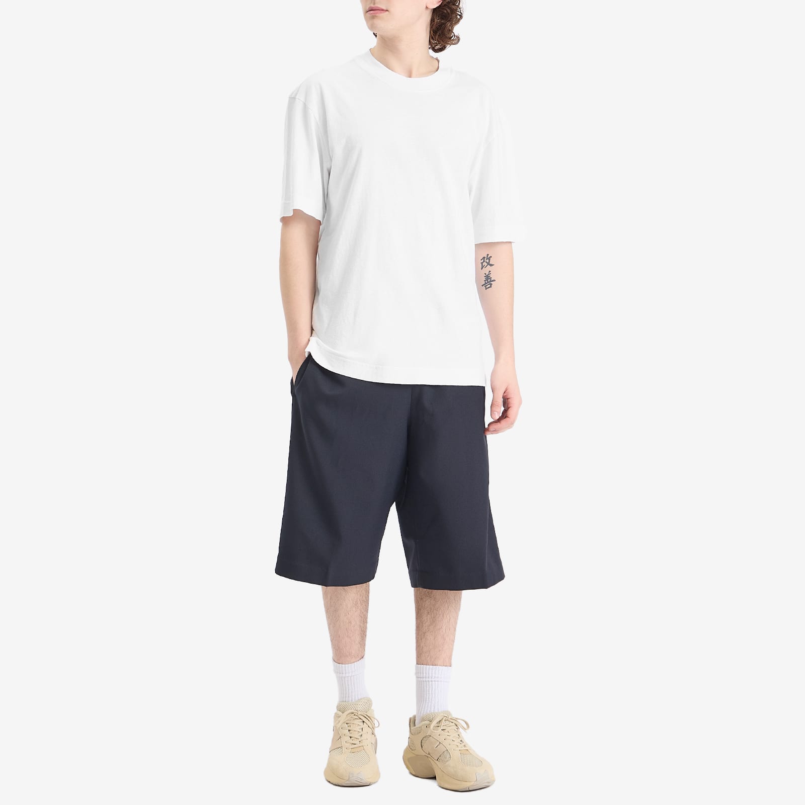 MHL by Margaret Howell Men's Simple T-Shirt in White