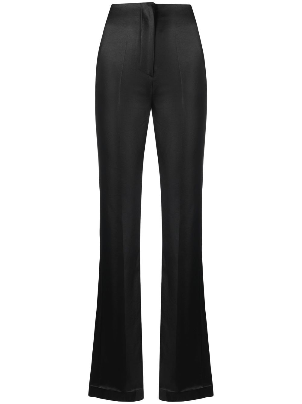 Adjustable slim-fit trousers - Black