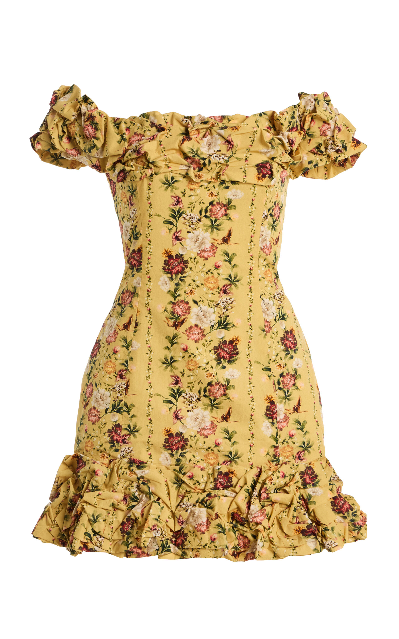 Exclusive Jardin Ots Cotton Poplin Mini Dress - Moda Operandi