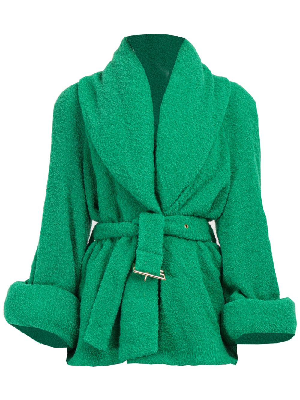 Tweed short coat - Green