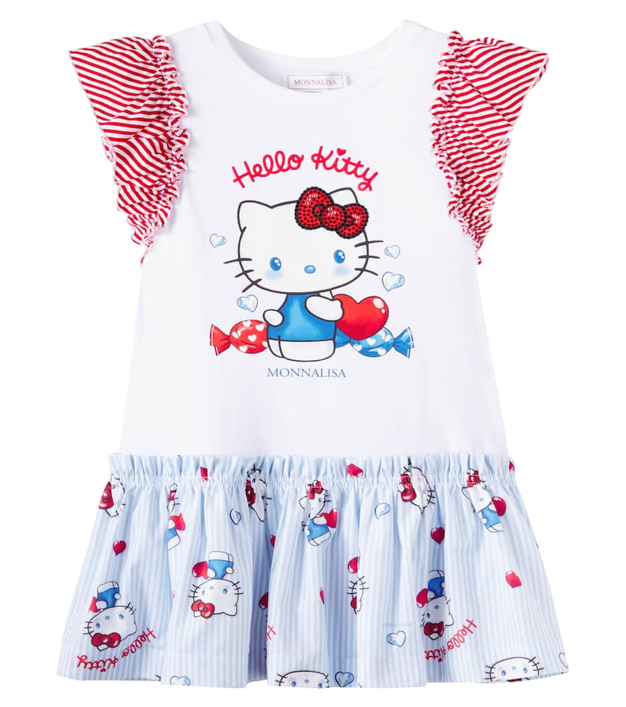 X Hello Kitty cotton jersey dress