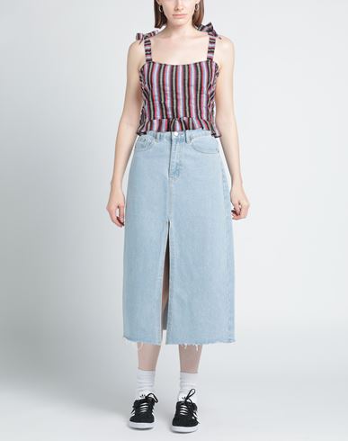 Woman Top Red Size S Polyester, Cotton, Linen