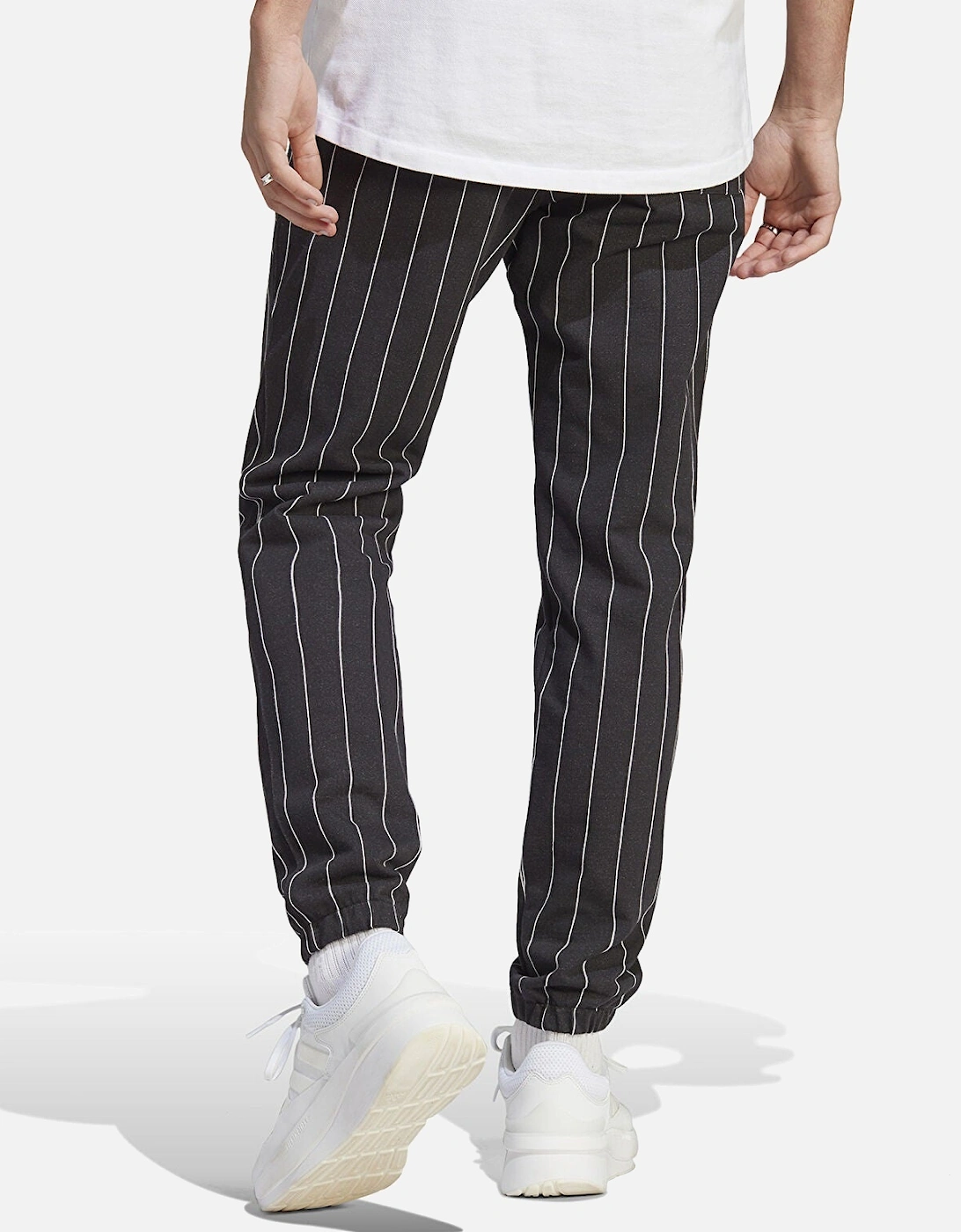 Men's Adidas Originals Pinstripe Jogger Black - : 37/36/32/42/Regular