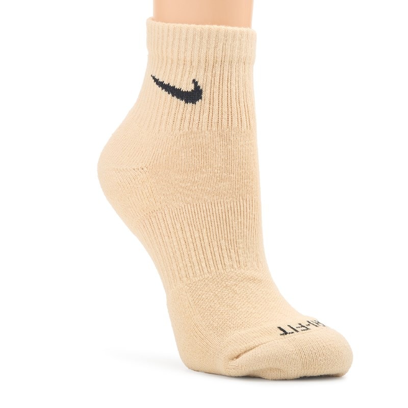 6 Pack Medium Everyday Plus Cushion Ankle Socks (Brown Assorted)