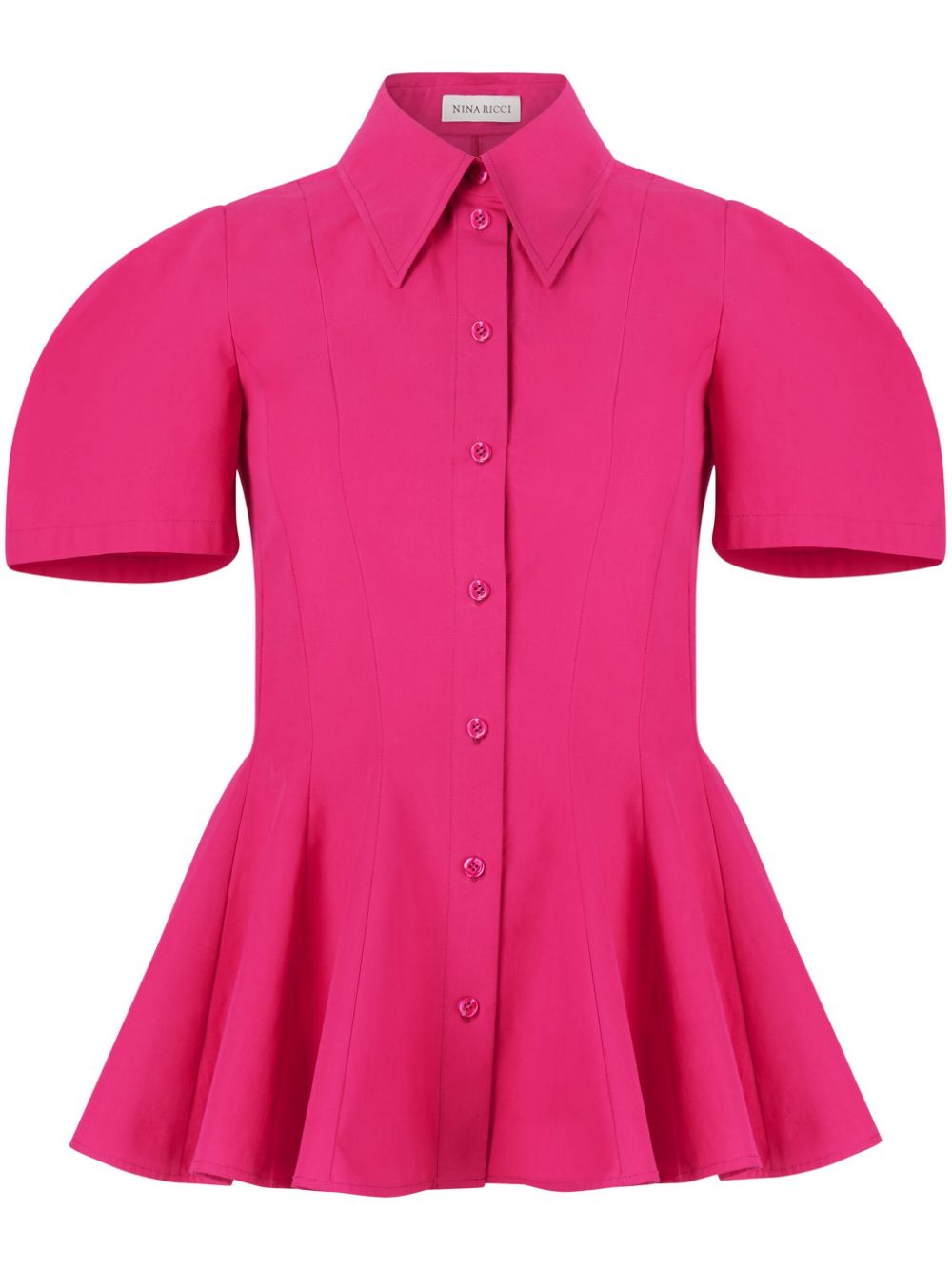 Poplin cotton shirt - Pink