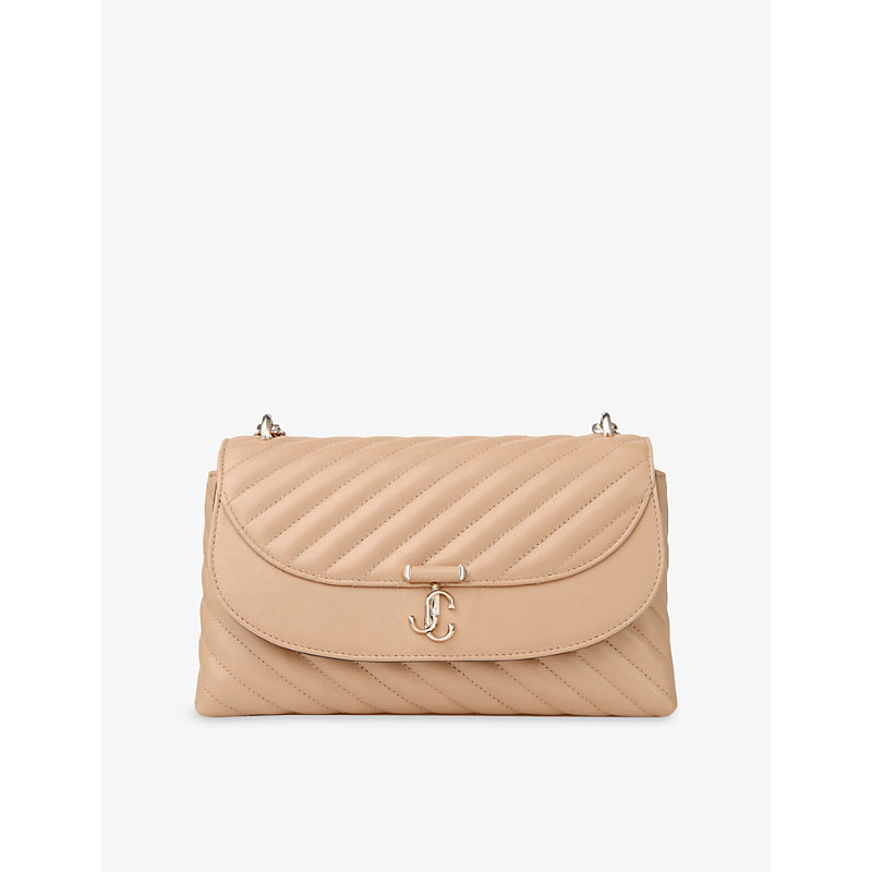 Womens Curve Medium Leather Cross-Body Bag