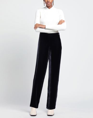 Woman Pants Midnight blue Size 10 Viscose, Silk