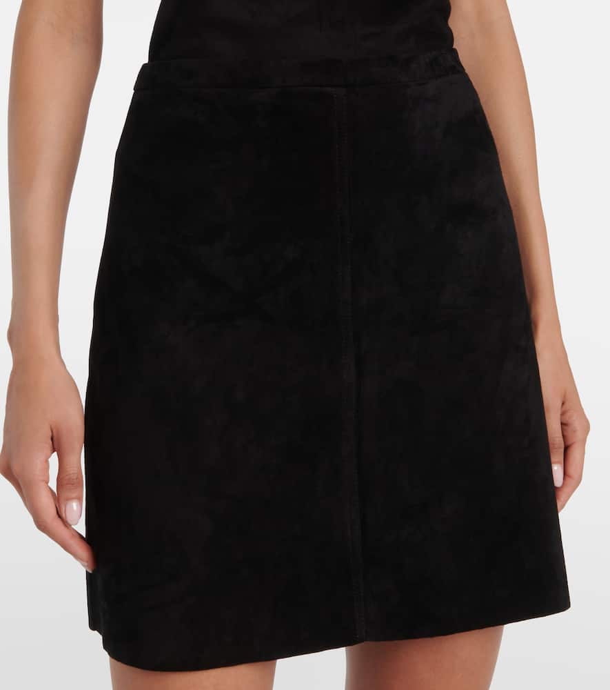 Lucie suede miniskirt