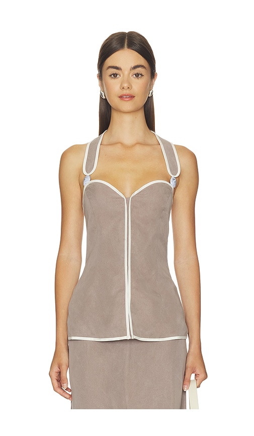 Sancia the issy top en color neutral S tambiÃ©n en XS
