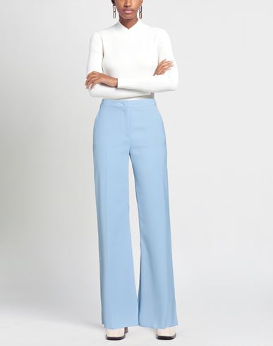 Camilla Milano Woman Pants Light blue Size 6 Polyester, Elastane