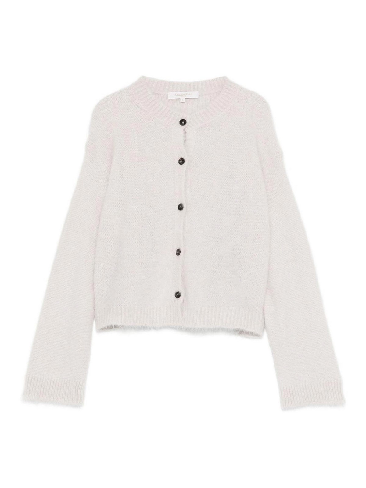 White Long-Sleeve Cardigan