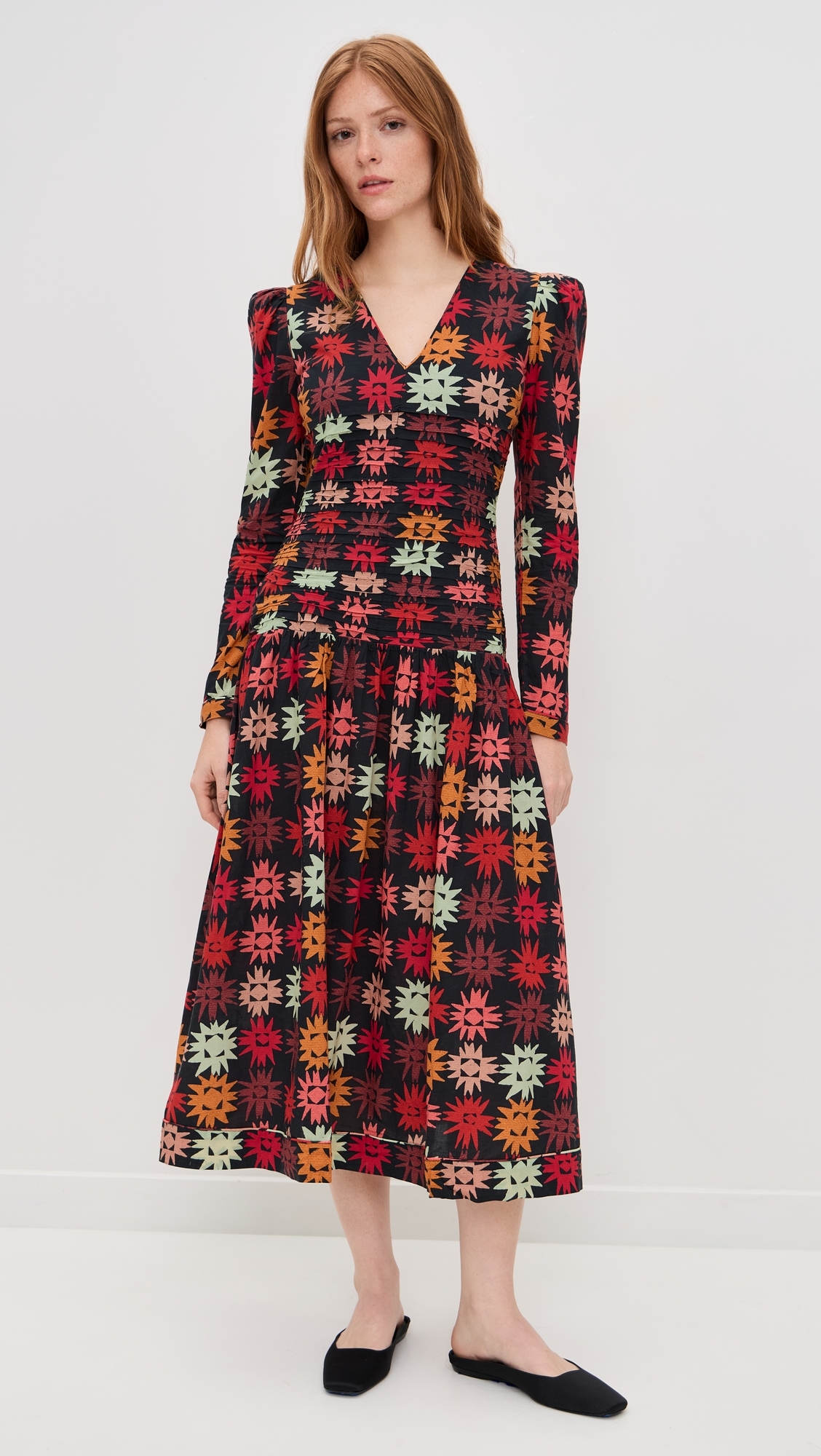 Malika Dress Tabbi Brown