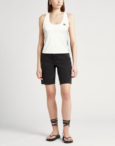 Woman Top White Size S Polyester, Elastane