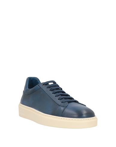 Man Sneakers Navy Size 10 Leather