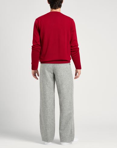 Man Sweater Red Size L Wool