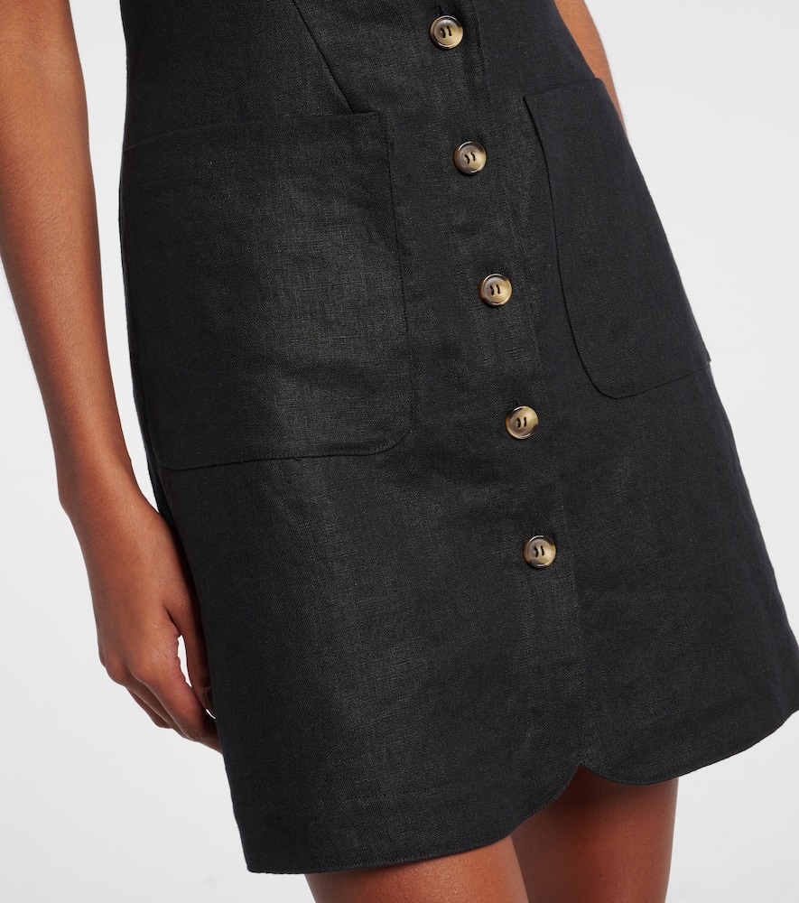 Emma linen minidress
