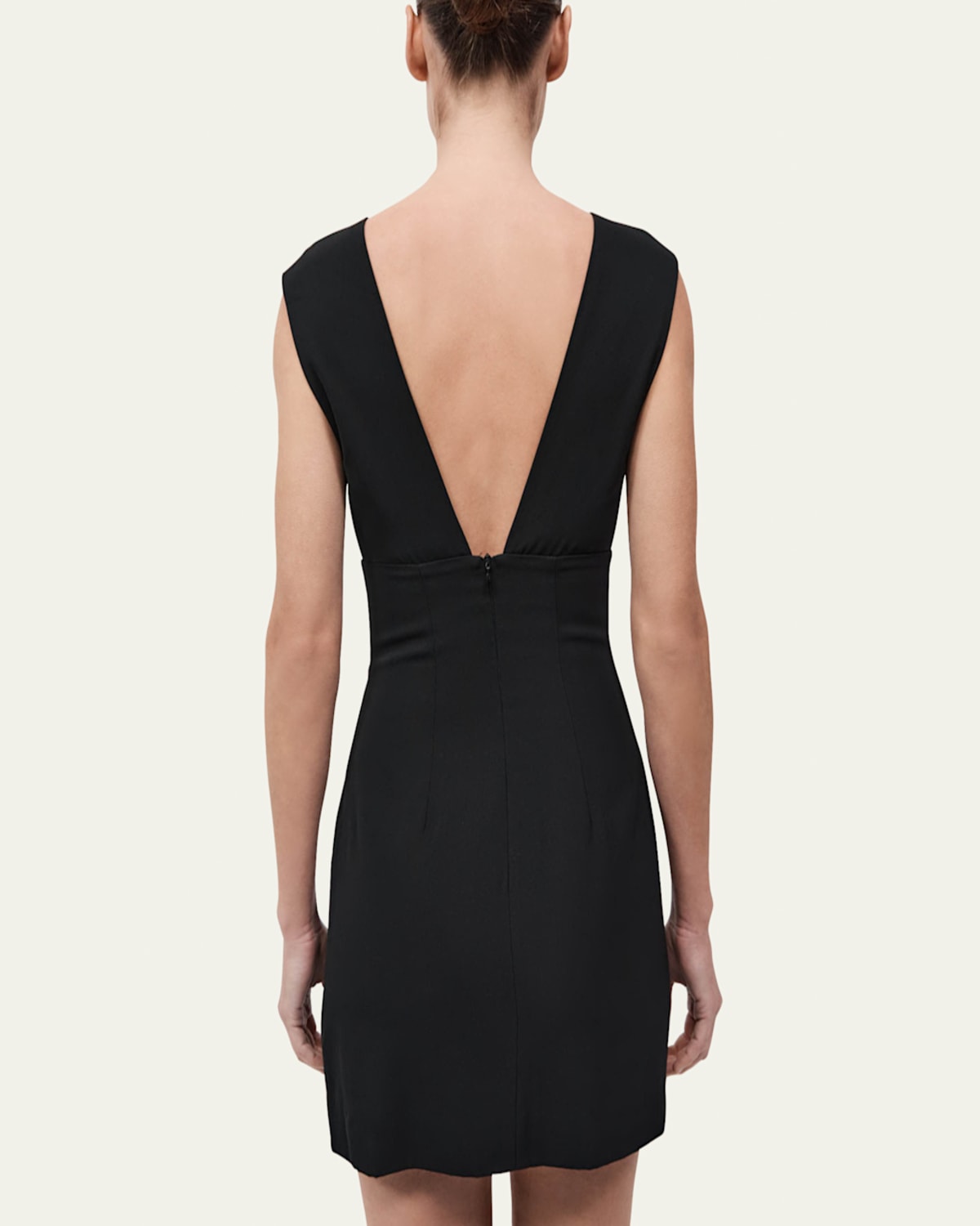 Plunge Mini Dress